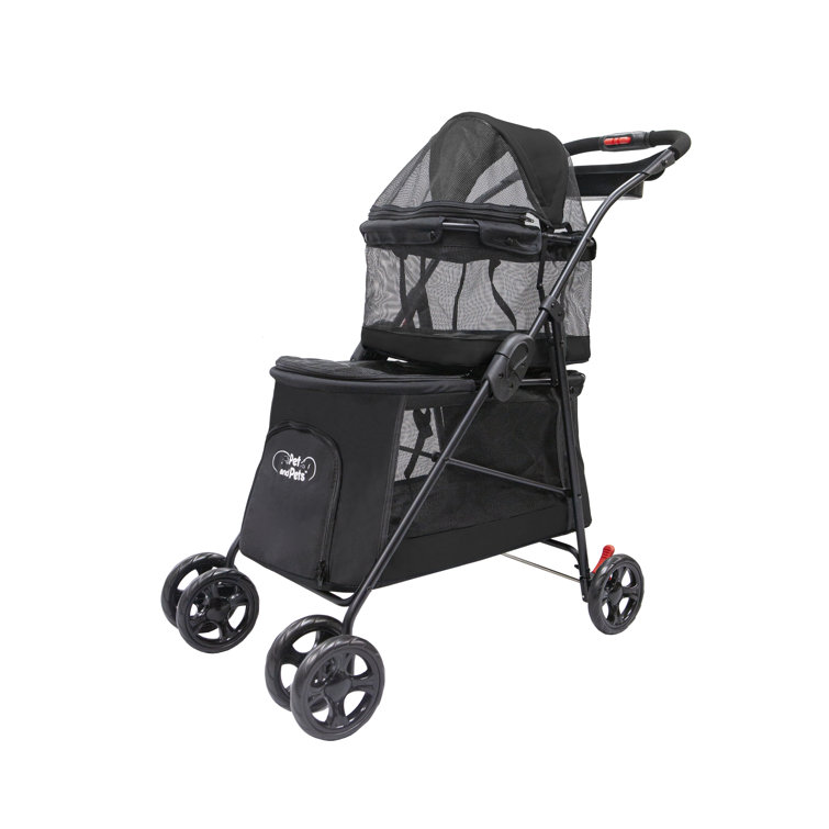 Petique Double Decker Pet Standard Stroller Wayfair
